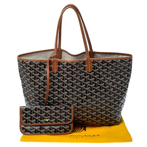 brown goyard bag|goyard bag pm price.